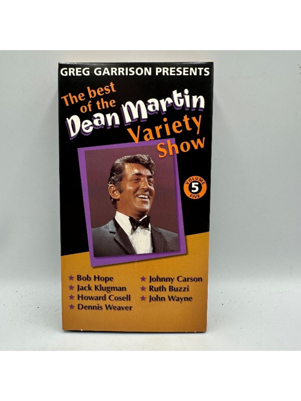 The Best Of The Dean Martin Variety Show Vol. 5 VHS 2003 Bob Hope John Wayne